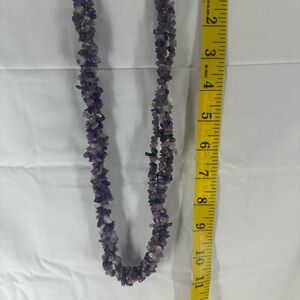 Purple Stone Necklace